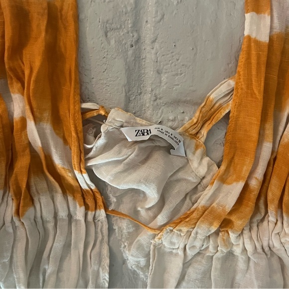 🍊 ZARA tie dye crop top 🍊 - Picture 4 of 4